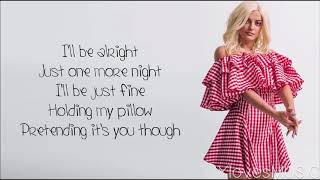 Bebe Rexha  Pillow Lyrics [upl. by Amihsat891]