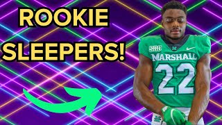 Dynasty Rookie SLEEPERS You MUST HAVE In Your 2024 Rookie Draft Part 2  Dynasty Fantasy Football [upl. by Uile]