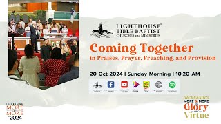 INCREASING MORE AND MORE IN ALL THINGS AS EKKLESIA PART 1  Sunday Morning  20 October 2024 [upl. by Aitetel]