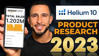 Helium 10 Product Research  Keyword Research For Amazon FBA Products 2023 [upl. by Attolrahc521]