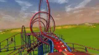 RCT3 MAEGA COASTER 2 by pollpoll94 the best coaster u will ever see [upl. by Philippine]