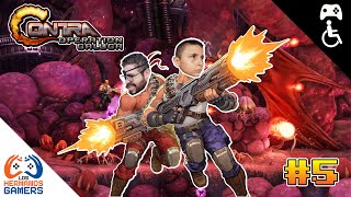 🎮 Los huevos del alien ♿ Contra Operation Galuga Gameplay 5 Español latino [upl. by Barney]