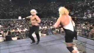 WCW Nitro Lex Luger Wolfpac vs Curt Hennig  Rick Rude [upl. by Kealey]