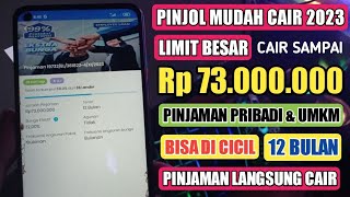 Pinjol Resmi OJK Mudah Cair Limit Besar Tenor Panjang 2023  Pinjaman Pribadi Dan UMKM Mudah di ACC [upl. by Nwahs]