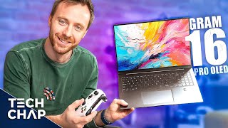 LG Gram Pro 16 OLED Review  Worlds LIGHTEST Laptop is 2X FASTER 2024 [upl. by Yasmine]