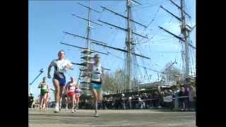 London Marathon  Marathon Running  Central London  Thames News  1992 [upl. by Montano]