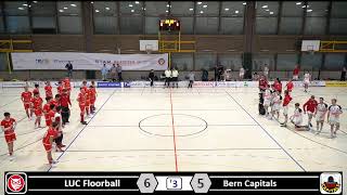 Match LUC 1ère ligue  LUC Floorball  Bern Capitals 20012024 [upl. by Gabler]