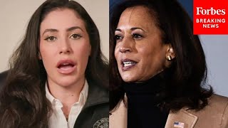 My Interaction With Kamala Harris Is As Follows—I Walked Up To Her Anna Paulina Luna [upl. by Settle]