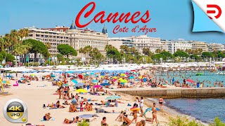 Cannes  France  Exploring The Cote d Azur Holiday Resort  4K  UHD [upl. by Macintyre]