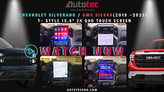 Chevrolet Silverado  GMC Sierra 2019–2024 156″ 2K TouchScreen GPS amp Infotainment System AutoAC [upl. by Ahsiugal]