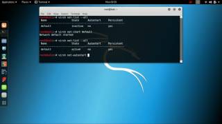 Default Network Is Not Active In Virtual Machine Manager  virtmanager In Kali Linux solution [upl. by Birgit712]