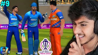 INDIA GOT A NEW WICKET TAKER  WCC3 WORLD CUP GAMEPLAY 9 [upl. by Yentruocal]