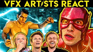 VFX Artists React to THE FLASH Bad amp Great CGi [upl. by Jamnis]