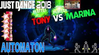 🌟 Just Dance 2018 Challenge Automaton  Jamiroquai  Marina vs Tony 🌟 [upl. by Yenaj766]