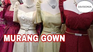 MGA MURANG GOWN COAT FILIPINIANA MOTHER DRESS YANGCO MARKET DIVISORIA [upl. by Eidda]