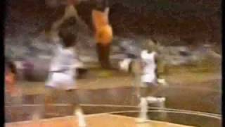 Michael Jordan breaks backboard with a dunk [upl. by Hamlen]