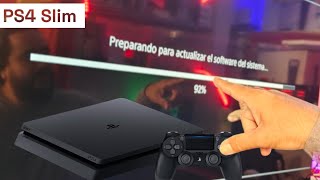 Cómo reinstalar sistema en PS4 Slim [upl. by Eahsat904]