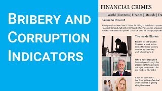 Bribery and Corruption Indicators [upl. by Prosperus]