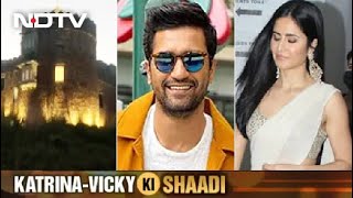 Katrina Kaif And Vicky Kaushal Wedding Katrina And Vickys Wedding Venue Is All Lit Up [upl. by Baggett]