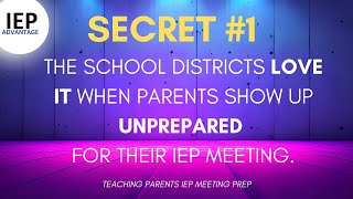 Secret 1 The School Districts Love It When Parents Show Up Unprepared [upl. by Dnalyk]