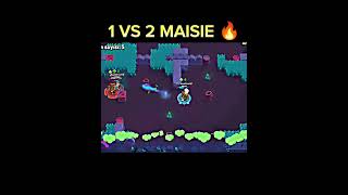 MAISIE 1 VS 2 DUO GAMEPLAY 🔥 shorts brawlstars [upl. by Gaidano]