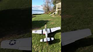 Hangar 9 P51 60CC Electric Conversion Flight [upl. by Utley]