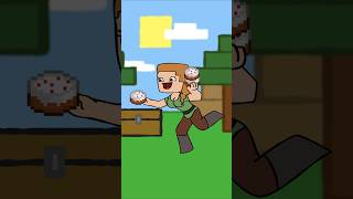 This is how cakes are really made🤢🤮🎂 minecraftcartoon subscribers 2danimation loop fun [upl. by Samala]