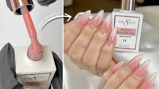 Cre8tion Products  Builder Gel Application for Strong Flawless Nails [upl. by Deedahs147]