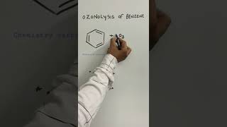 Ozonolysis of Benzene short trick  jee [upl. by Nic]