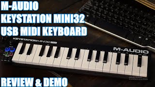 MAUDIO MIDI MINI 32 MK3 Review amp Demo [upl. by Danzig]