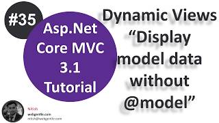 35 Dynamic views in aspnet core  AspNet Core tutorial [upl. by Oirad]