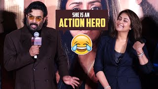 Madhavan Funny Comments On Jyothika  Shaitaan Movie Trailer Launch [upl. by Neelahs]