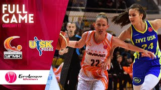 UMMC Ekaterinburg v ZVVZ USK Praha  Full Game  EuroLeague Women 201920 [upl. by Sibel]