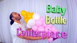 Baby Bottle Balloon Centerpiece [upl. by Cichocki]