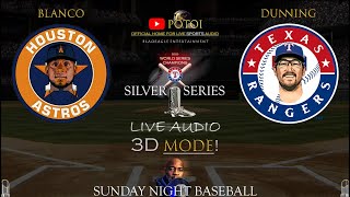 MLB HOUSTON ASTROS  TEXAS RANGERS GAME 3 BASEBALL LIVE AUDIO [upl. by Nbi]