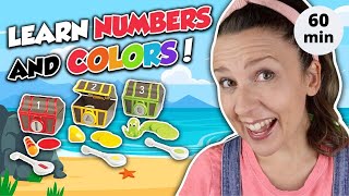 Learn Numbers Colors Counting and Shapes with Ms Rachel  Learning Videos for Toddlers in English [upl. by Safier]