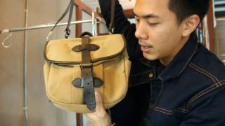 Review Filson small field canvas 22oz รีวิวกระเป๋า [upl. by Zeugirdor]