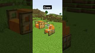 Crane in Minecraft gaming minecraftshortminecraftminecraftbuildingtutorialminecraftpe [upl. by Innes]