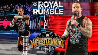 CM Punk Royal Rumble Return 2025 Dream Match at WrestleMania [upl. by Amiarom457]