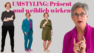 Vorher  Nachher Effekt femininer und präsenter wirken [upl. by Bobbe]