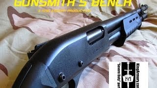 Gunsmiths Bench SE01EP02 Custom length HampR Pardner magazine extensions [upl. by Rolland]