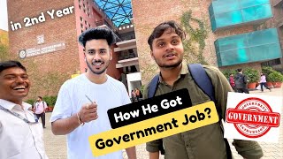 How he Got Government Job in 3rd Year  Engineering Quit karne ka reason😮 [upl. by Gnut]