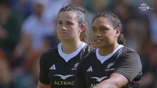 Black Ferns vs England WXV1 2024 Ko Uhia Mai [upl. by Petersen]