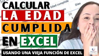 Cómo usar la Función SiFecha en Excel para calcular [upl. by Kallman]