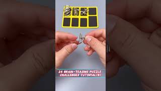 24 BrainTeasing Puzzle Challenges Tutorial（B）puzzleiqiqtest [upl. by Nagey]