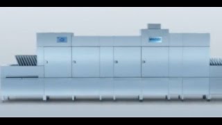 Winterhalter Conveyor dishwasher  MT Series [upl. by Hubing]