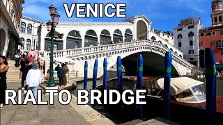 RIALTO VENICE ITALY SEPTEMBER 25 2024 WALKING TOUR [upl. by Asp]