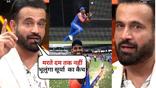 Irfan Pathan Badly Crying After Team India Won World Cup 2024  Khushi Ke Aansu Hain  Irfan video [upl. by Airliah]