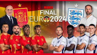 ESPAÑA  INGLATERRA EN DIRECTO I Final de la Euro 2024 última hora en vivo [upl. by Arayk]