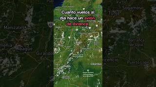 Cuantos vuelos al día hace un avión de Avianca carlosnomada aviacion vueloscolombia [upl. by Prent639]